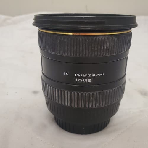 Sigma EX 10-20mm Ultra Wide Angle Lens for Digital SLR Cameras - Thumbnail 4