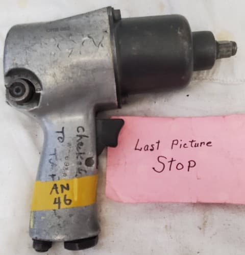 Vintage Compact Pneumatic Impact Wrench AN46 - Thumbnail 7