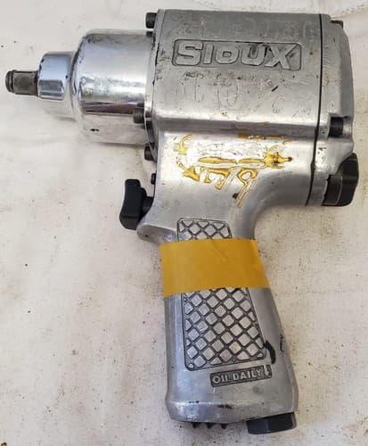 Heavy Duty Sioux Pneumatic Tools Air Impact Wrench: 1/2" Drive, MPN:5050A AN50 - Thumbnail 4