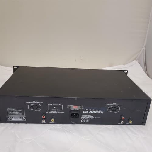 Edison Professional ED 8800K Dual CD Player - Thumbnail 8