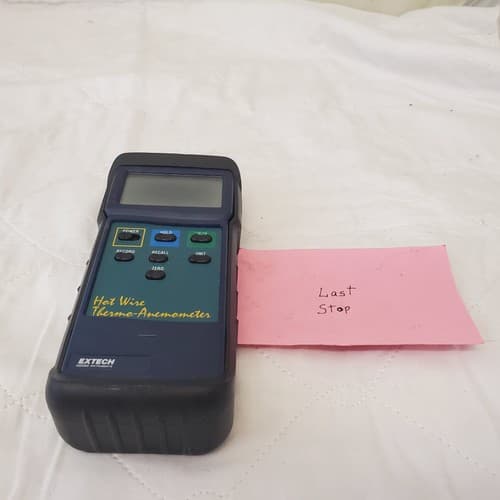 Extech Heavy Duty Hot Wire Thermo Anemometer Accremote 407123 - Thumbnail 5