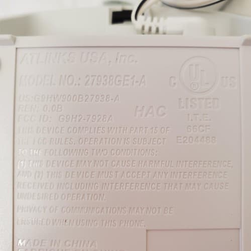 GE 27938GE1-A Cordless 2.4 Ghz Wireless Telephone #phone 3 - Thumbnail 6