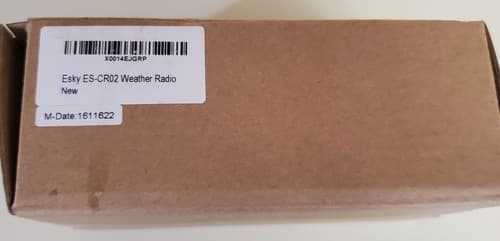 ESky ES-CR02 Crank Radio Solar Power Hand Crank Radio with Flashlight & 1000mAh - Thumbnail 3