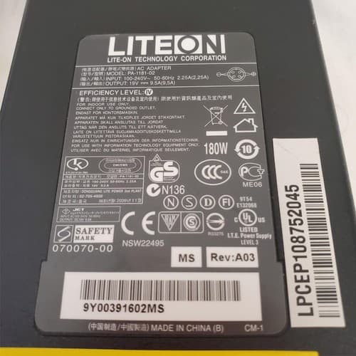 Lite-On PA-1181-02 AC Adapter Power Supply Charger - Thumbnail 6