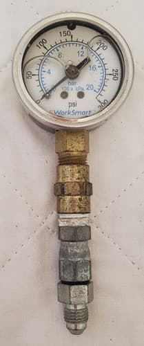 WorkSmart 0-300 PSI Air Pressure Gauge - Thumbnail 2