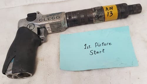 Cleco 6400 Series Pneumatic Screwdriver Pistol Grip Air Driver AN13 - Image 1