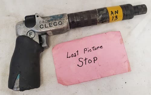 Cleco 6400 Series Pneumatic Screwdriver Pistol Grip Air Driver AN13 - Thumbnail 6