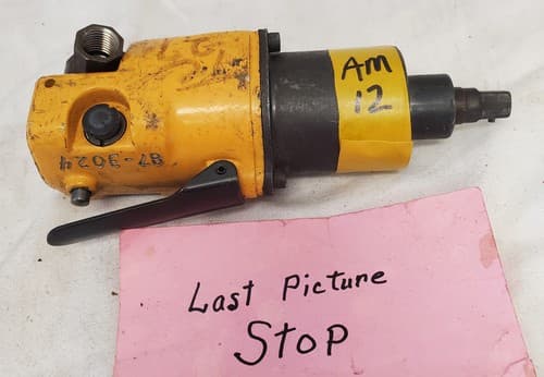 Ingersoll-Rand Pneumatic Right Angle Nutrunner Industrial Air Tool AM12 - Thumbnail 5