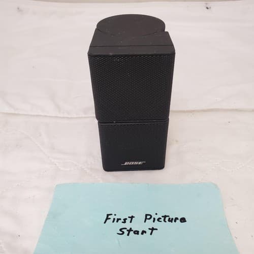 Bose Jewel Double Cube Speakers with Wall Mount - Image 1