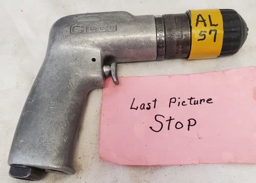 Cleco Pneumatic Air Drill Pistol Grip Industrial Tool AL57 - Thumbnail 6