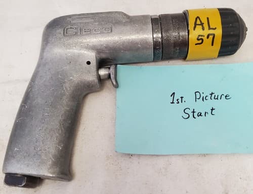 Cleco Pneumatic Air Drill Pistol Grip Industrial Tool AL57 - Image 1