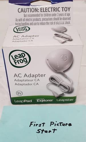 LeapFrog Leapster 690-11213 AC 9V Power Supply Adapter - Image 1