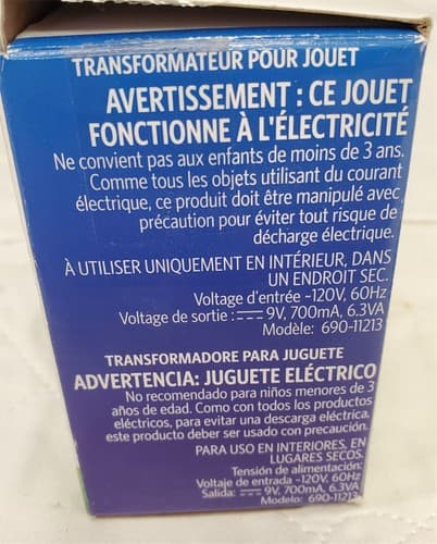 LeapFrog Leapster 690-11213 AC 9V Power Supply Adapter - Thumbnail 3