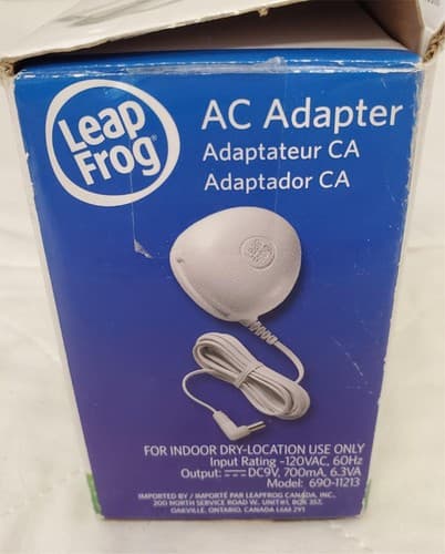 LeapFrog Leapster 690-11213 AC 9V Power Supply Adapter - Thumbnail 4