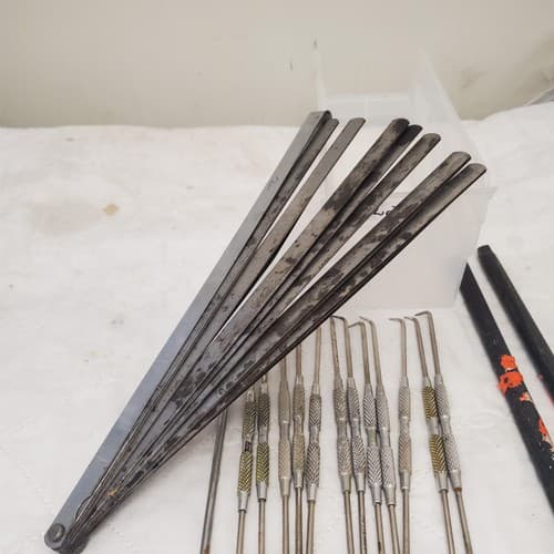 Vintage Pick & Hook Tool Lot Precision Picks, Scrapers, Hex Keys, & more LOT-771 - Thumbnail 8