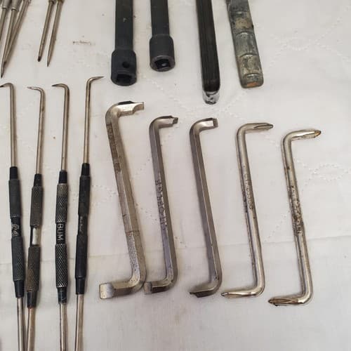 Vintage Pick & Hook Tool Lot Precision Picks, Scrapers, Hex Keys, & more LOT-771 - Thumbnail 7