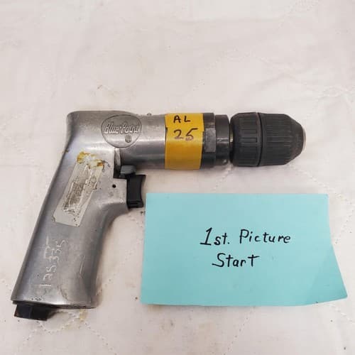 Blue Point AT805KC 2200RPM 3/8" Air Pneumatic Drill AL25 - Image 1