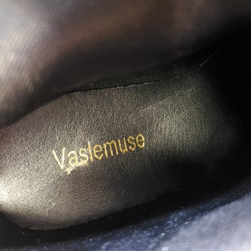 Vaslemuse Classic Brown Knee High Riding Boots with Square Toe for Women - Thumbnail 7