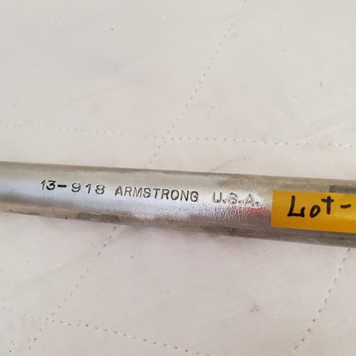 Armstrong Adjustable Torque Wrench Square Drive Mechanic’s Tool LOT-252 - Thumbnail 3