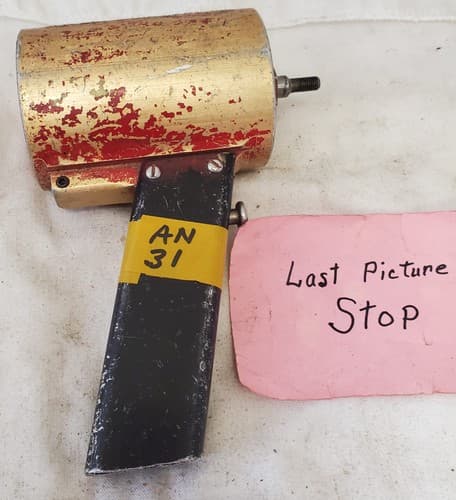 Vintage Pneumatic Rivet Gun Aircraft Tool AN31 - Thumbnail 6