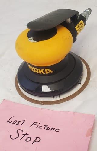 Heavy Duty Mirka Air Orbital Sander Auto Body Shop Tool for Paint Prep - Thumbnail 6