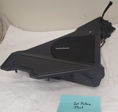 Polaris Slingshot Rockford Fosgate Right Speaker Enclosure Passenger Side SL - Image 1