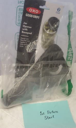 OXO Good Grips Jar Opener with Basepad Easy Grip Lid Remover - Image 1