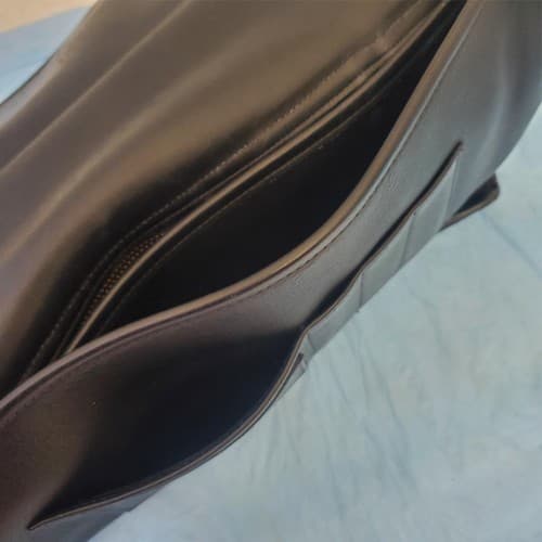 Vintage Coach Brown Leather Briefcase Bag Shoulder Strap Business Travel Case - Thumbnail 7