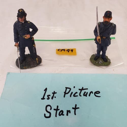 Britains Civil War Union #31243 Federal Colonel Henry a Morrow & Colonel CM-94 - Image 1