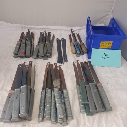 Lot of 69 Sheridan Assorted Brands Chip Chaser Deburring Aircraft Tool LOT-317 - Image 1
