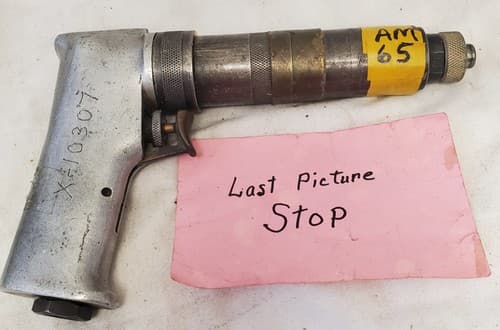 Chicago Pneumatic Air Die Grinder Pistol Grip Model Industrial Tool AM65 - Thumbnail 6