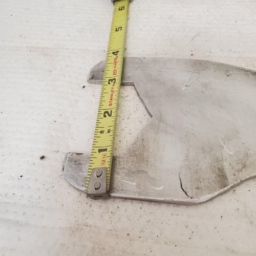 2 inch Thin Metal Spanner Combo Wrench LOT 563 - Thumbnail 3