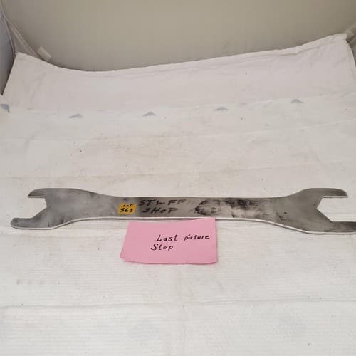 2 inch Thin Metal Spanner Combo Wrench LOT 563 - Thumbnail 6