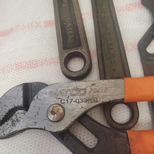 Lot of 13 Mixed Adjustable Pliers & Wrenches Grip Set LOT-71 - Thumbnail 9