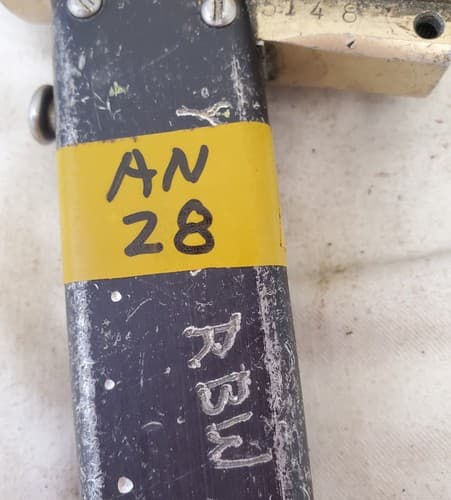 Vintage Pneumatic Rivet Gun Aircraft Tool AN28 - Thumbnail 2