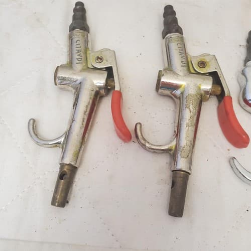 Lot of 11 Pneumatic Air Blow Guns & Nozzles Mixed Brands & Parts LOT-935 - Thumbnail 4