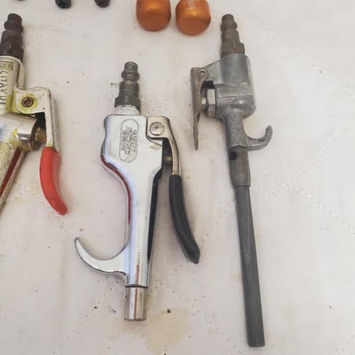 Lot of 11 Pneumatic Air Blow Guns & Nozzles Mixed Brands & Parts LOT-935 - Thumbnail 5