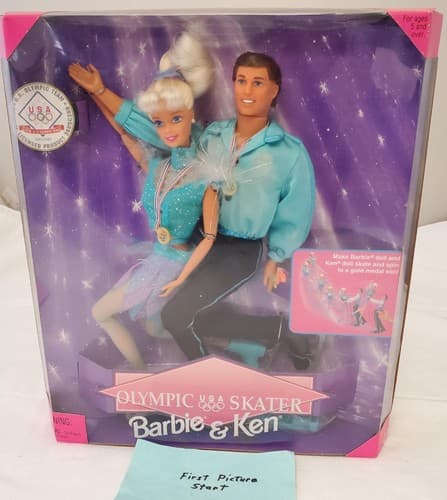 Barbie 1997 - Barbie & Ken Olympic USA Skater - Limited Edition - Image 1