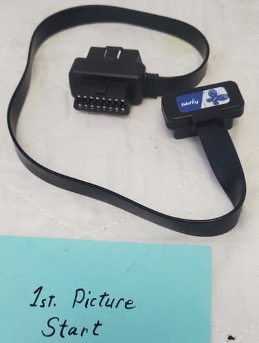 bbfly OBD-II Flat Ribbon Cable Extension Adapter Diagnostic Tool Splitter - Image 1