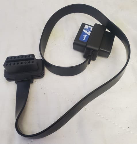 bbfly OBD-II Flat Ribbon Cable Extension Adapter Diagnostic Tool Splitter - Thumbnail 3