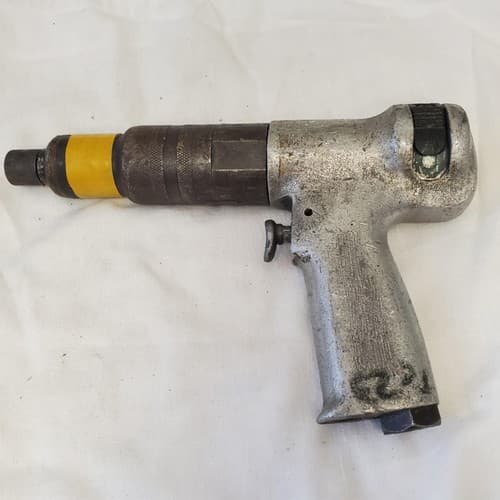 Vintage Pneumatic Aircraft Rivet Screw Gun Air Tool Industrial AL45 - Thumbnail 3