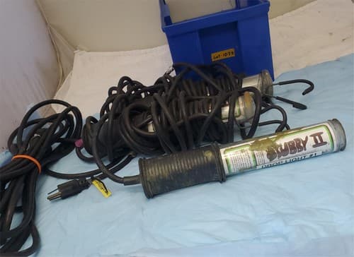 Lot of 3 Stubby II LED Handheld Work Lights LOT 1075 - Image 1