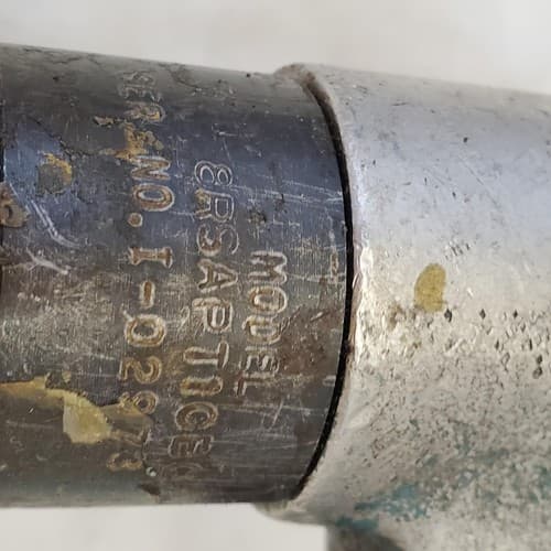 Vintage Pneumatic Aircraft Rivet Screw Gun Air Tool Industrial AL21 - Thumbnail 4