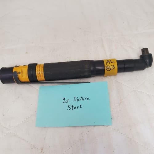 Atlas Copco LTV009 R11-10 Pneumlatic Right Angle Nutrunner Aircraft Tool AL83 - Image 1