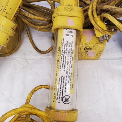 Fluorescent Portable Handheld Work Light , All Reptiles 8.5" Dome Lamp LOT-1068 - Thumbnail 9