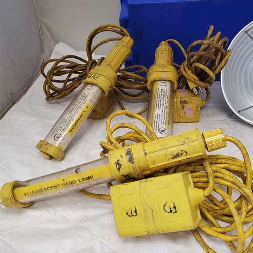 Fluorescent Portable Handheld Work Light , All Reptiles 8.5" Dome Lamp LOT-1068 - Thumbnail 10