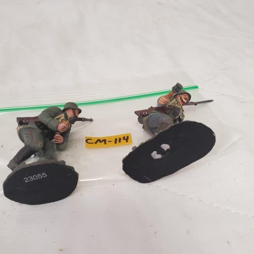 W. Britain 23055 1916-18 German Infantrys Pulling Grenade Primer CM-114 - Thumbnail 6