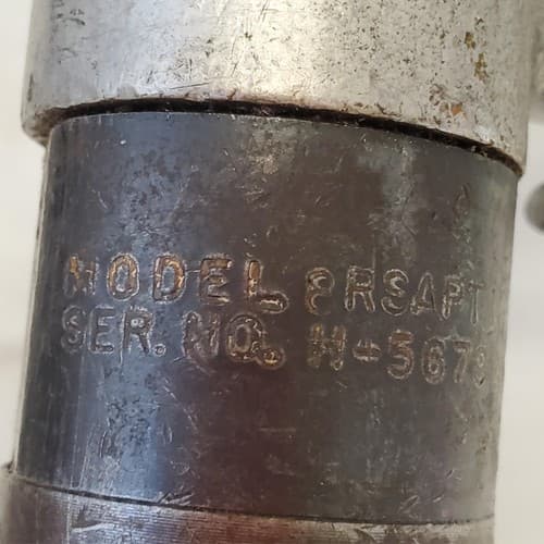 Vintage Pneumatic Aircraft Rivet Screw Gun Air Tool Industrial AL46 - Thumbnail 4