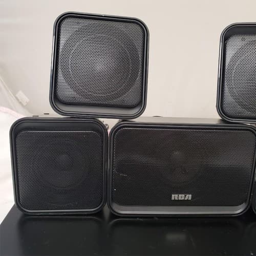 RCA RT2906 Home Theater Sound System with AV Receiver, Remote Cords & Wires - Thumbnail 6