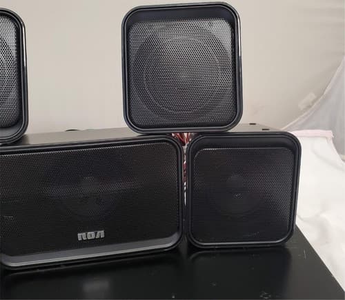 RCA RT2906 Home Theater Sound System with AV Receiver, Remote Cords & Wires - Thumbnail 7